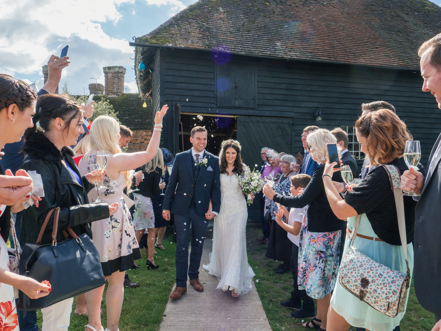 Sussex Barn Wedding Photographed by Jessica Milberg